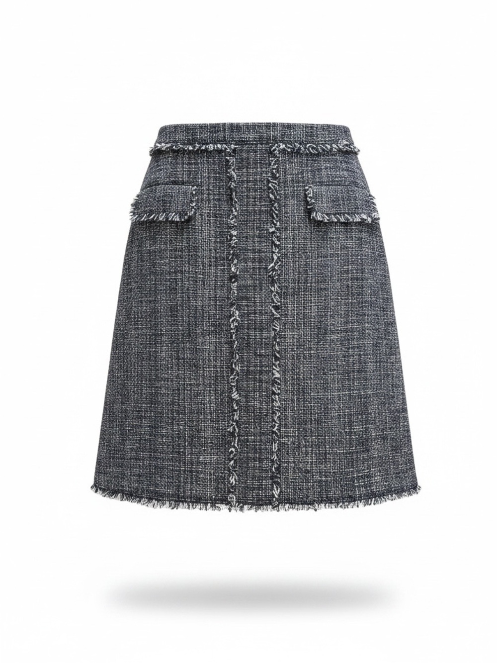 Banana Republic Tweed A-Line Textured Tweed Skirt Size 8